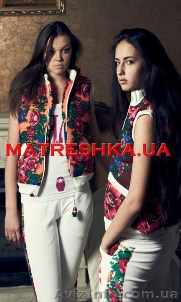 Жилетка теплая из платка в стиле Лурдес, Матрешка - <ro>Изображение</ro><ru>Изображение</ru> #2, <ru>Объявление</ru> #913101