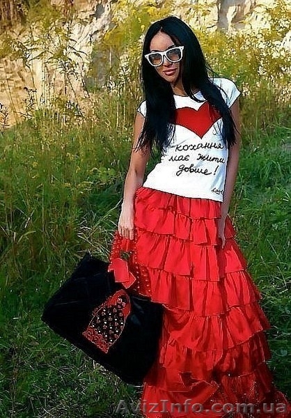 Ярусная юбка из атласа в стиле Лурдес, Матрешка - <ro>Изображение</ro><ru>Изображение</ru> #5, <ru>Объявление</ru> #913097