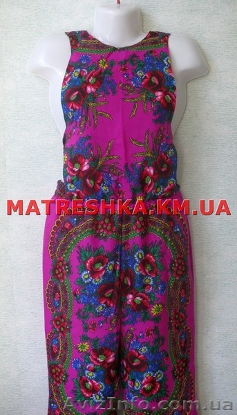 Комбинезон из платка в стиле Лурдес, Матрешка - <ro>Изображение</ro><ru>Изображение</ru> #5, <ru>Объявление</ru> #913055