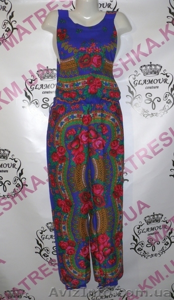 Комбинезон из платка в стиле Лурдес, Матрешка - <ro>Изображение</ro><ru>Изображение</ru> #4, <ru>Объявление</ru> #913055