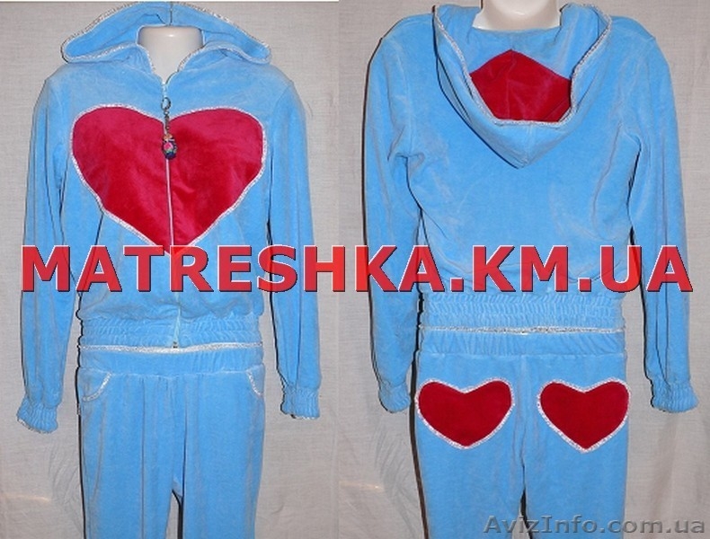 Костюм велюровый "Сердце" - <ro>Изображение</ro><ru>Изображение</ru> #4, <ru>Объявление</ru> #913114
