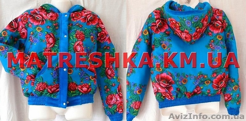 Куртка теплая из платка в стиле Лурдес, Матрешка - <ro>Изображение</ro><ru>Изображение</ru> #5, <ru>Объявление</ru> #913181