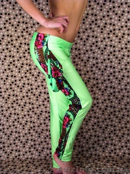 Лосины из бифлекса с платочными вставками в стиле Лурдес, Матрешка - <ro>Изображение</ro><ru>Изображение</ru> #4, <ru>Объявление</ru> #913062