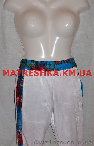 Лосины из велюра с платочными вставками в стиле Лурдес, Матрешка - <ro>Изображение</ro><ru>Изображение</ru> #2, <ru>Объявление</ru> #913066