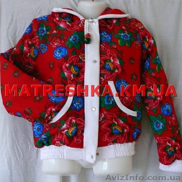 Куртка теплая из платка в стиле Лурдес, Матрешка - <ro>Изображение</ro><ru>Изображение</ru> #9, <ru>Объявление</ru> #913181