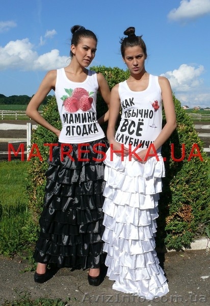 Ярусная юбка из атласа в стиле Лурдес, Матрешка - <ro>Изображение</ro><ru>Изображение</ru> #1, <ru>Объявление</ru> #913097