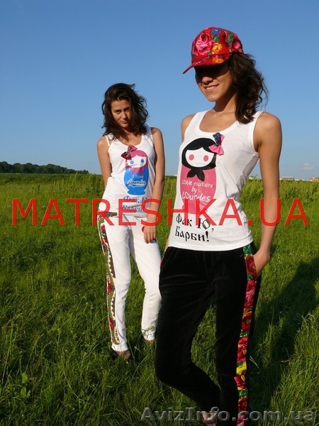 Майки в стиле Лурдес, Матрешка - <ro>Изображение</ro><ru>Изображение</ru> #6, <ru>Объявление</ru> #913069