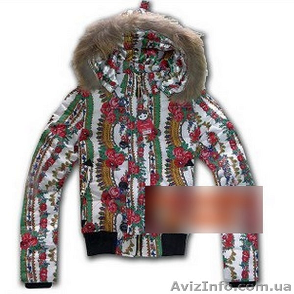 Пуховик из платка Лав Кутюр с натуральным мехом в стиле Лурдес, Матрешка - <ro>Изображение</ro><ru>Изображение</ru> #4, <ru>Объявление</ru> #913733