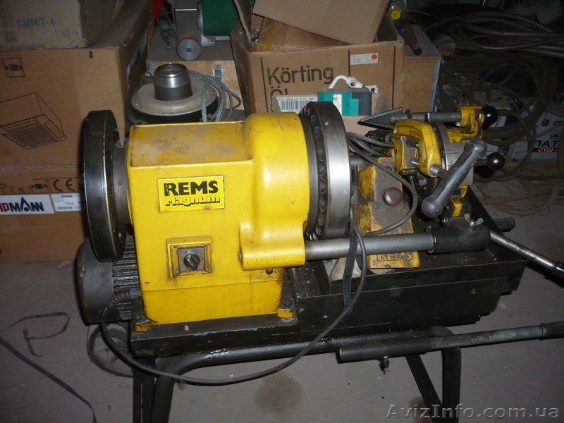 Резьбонарезной станок REMS Магнум до 2" (б/у) - <ro>Изображение</ro><ru>Изображение</ru> #2, <ru>Объявление</ru> #928502