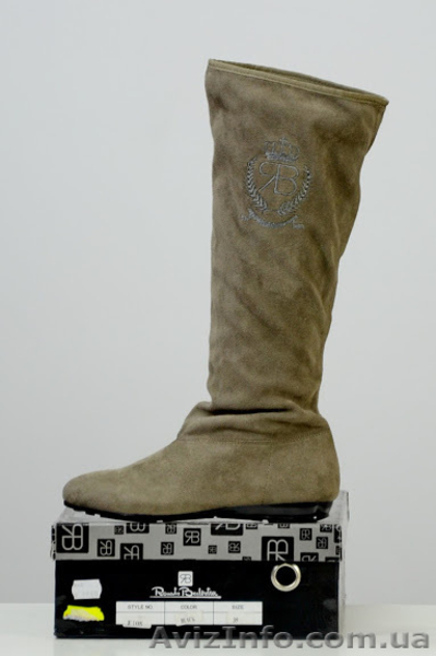 Сток обуви. Сапоги женские. Сделано в Италии. Обувь оптом. - <ro>Изображение</ro><ru>Изображение</ru> #3, <ru>Объявление</ru> #948955