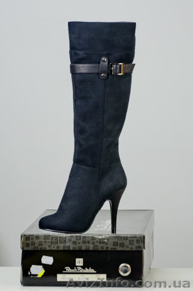 Сток обуви. Сапоги женские. Сделано в Италии. Обувь оптом. - <ro>Изображение</ro><ru>Изображение</ru> #6, <ru>Объявление</ru> #948955