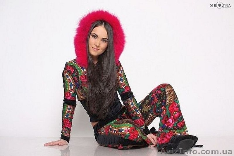 Костюм платочно-велюровый с натуральным мехом песца в стиле Лурдес, Матрешка - <ro>Изображение</ro><ru>Изображение</ru> #6, <ru>Объявление</ru> #913692