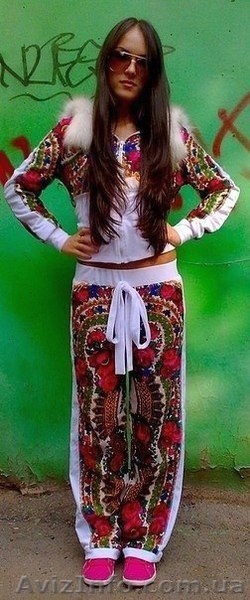 Костюм платочно-велюровый с натуральным мехом песца в стиле Лурдес, Матрешка - <ro>Изображение</ro><ru>Изображение</ru> #5, <ru>Объявление</ru> #913692