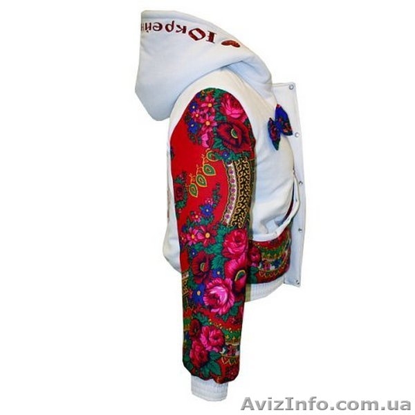 Куртка теплая из велюра с платочными вставками и с натуральным мехом песца  - <ro>Изображение</ro><ru>Изображение</ru> #6, <ru>Объявление</ru> #913696