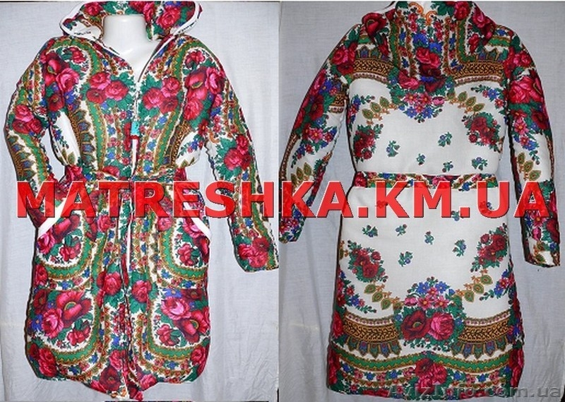 Пальто зимнее из платка в стиле Лурдес, Матрешка - <ro>Изображение</ro><ru>Изображение</ru> #1, <ru>Объявление</ru> #913722