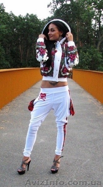 Куртка теплая из платка + галифе из велюра в стиле Лурдес, Матрешка - <ro>Изображение</ro><ru>Изображение</ru> #2, <ru>Объявление</ru> #913184