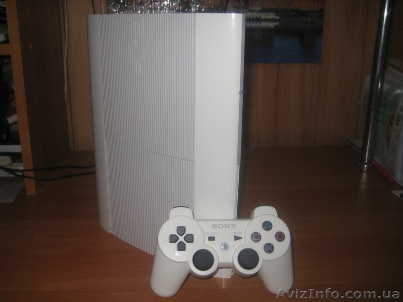 PS3 Super Slim 500gb белая  - <ro>Изображение</ro><ru>Изображение</ru> #2, <ru>Объявление</ru> #997329