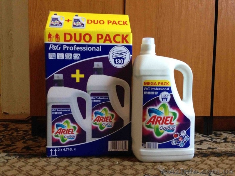 Ариэль гель для стирки 4.8 л. по 95 грн. Оригинал из Германии. - <ro>Изображение</ro><ru>Изображение</ru> #1, <ru>Объявление</ru> #987090