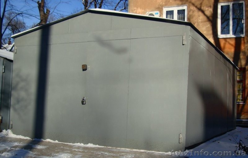 металевий гараж швидкозбірний різних розмірів - <ro>Изображение</ro><ru>Изображение</ru> #4, <ru>Объявление</ru> #1029387