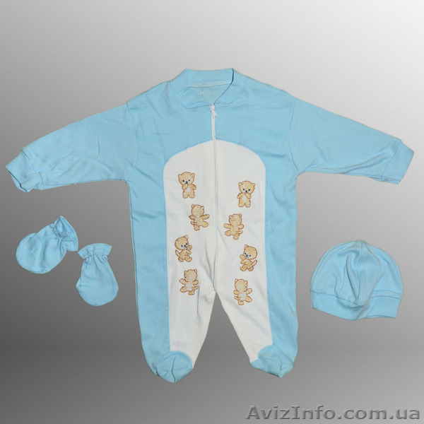 Комбинезоны "Человечек" и наборы для новорожденых, Турция. Оптом и в розницу. - <ro>Изображение</ro><ru>Изображение</ru> #4, <ru>Объявление</ru> #1094314