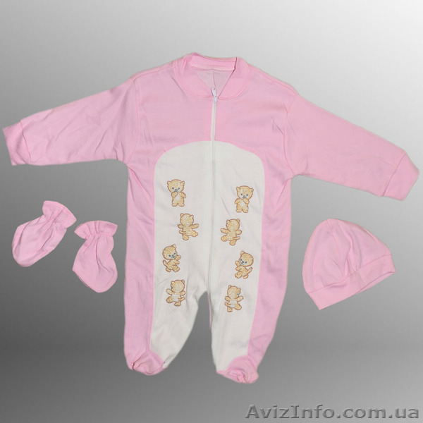 Комбинезоны "Человечек" и наборы для новорожденых, Турция. Оптом и в розницу. - <ro>Изображение</ro><ru>Изображение</ru> #3, <ru>Объявление</ru> #1094314