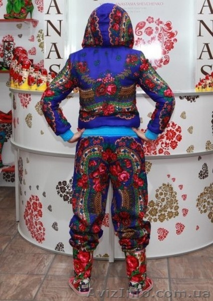 Костюм из велюра двухсторонний в стиле Лурдес, Матрешка, Лав Кутюр - <ro>Изображение</ro><ru>Изображение</ru> #9, <ru>Объявление</ru> #1102758