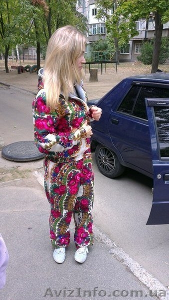 Костюм из платка утепленный двухсторонний в стиле Лурдес, Матрешка, Лав Кутюр - <ro>Изображение</ro><ru>Изображение</ru> #6, <ru>Объявление</ru> #1102773