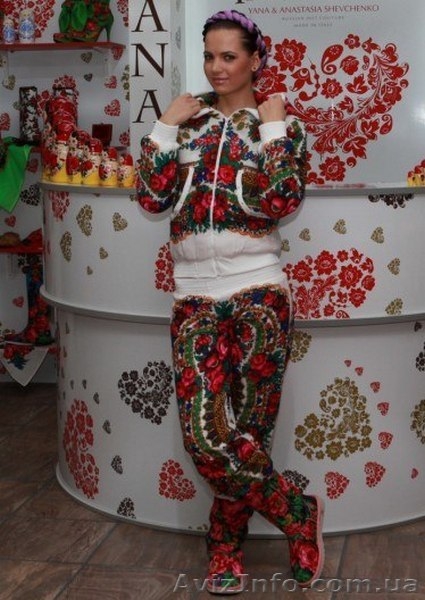 Костюм из велюра двухсторонний в стиле Лурдес, Матрешка, Лав Кутюр - <ro>Изображение</ro><ru>Изображение</ru> #4, <ru>Объявление</ru> #1102758