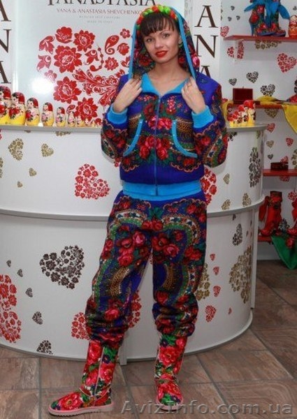 Костюм из велюра двухсторонний в стиле Лурдес, Матрешка, Лав Кутюр - <ro>Изображение</ro><ru>Изображение</ru> #5, <ru>Объявление</ru> #1102758