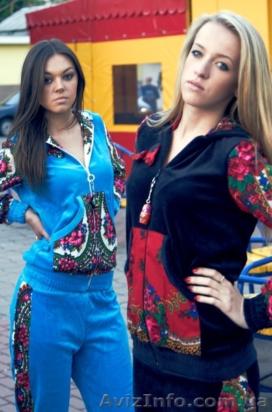 Костюм из велюра в стиле Лурдес, Матрешка, Лав Кутюр - <ro>Изображение</ro><ru>Изображение</ru> #1, <ru>Объявление</ru> #1102763