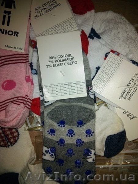 Детские носки от 3 до 12 лет. Производство: Италия. 11 грн/пара. - <ro>Изображение</ro><ru>Изображение</ru> #4, <ru>Объявление</ru> #1202540