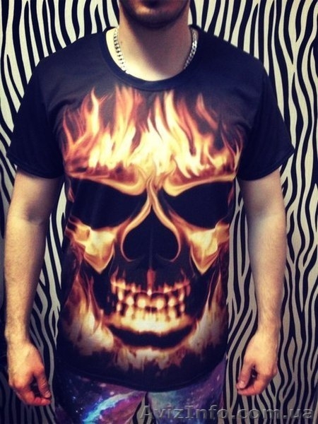 Футболка 3Д с оригинальным принтом от производителя - <ro>Изображение</ro><ru>Изображение</ru> #4, <ru>Объявление</ru> #1277201