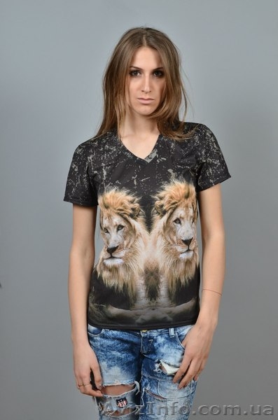 Футболка 3Д с оригинальным принтом от производителя - <ro>Изображение</ro><ru>Изображение</ru> #3, <ru>Объявление</ru> #1277201
