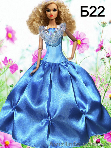 Одежда для кукол Барби - бальные платья. - <ro>Изображение</ro><ru>Изображение</ru> #7, <ru>Объявление</ru> #741001