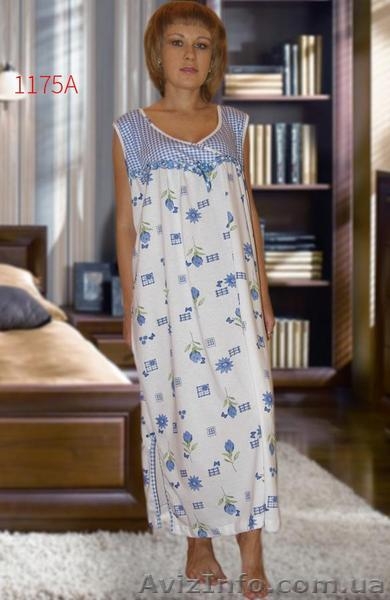 На широких бретельках ночнушка женская оптом на широких бретельках - <ro>Изображение</ro><ru>Изображение</ru> #4, <ru>Объявление</ru> #1599174