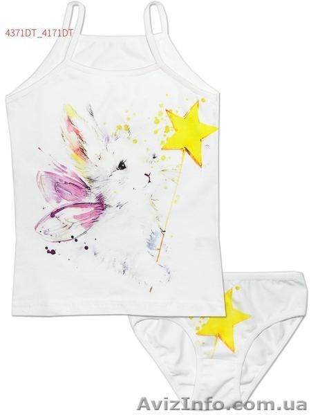 Детские комплекты майка и трусы оптом дитячі комплекти майка й труси - <ro>Изображение</ro><ru>Изображение</ru> #2, <ru>Объявление</ru> #1599220