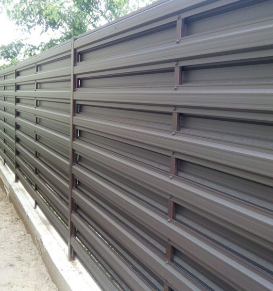 Металевий штахетник, паркан з сайдингу, паркан-жалюзі, паркан з фасадних панелей - <ro>Изображение</ro><ru>Изображение</ru> #5, <ru>Объявление</ru> #1710319